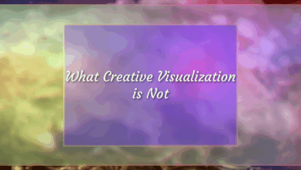 what creative visualization is not