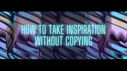 take inspiration without copying